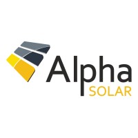 Alpha Solar logo
