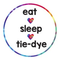 Eat. Sleep. Tie-Dye. logo