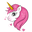Kawaii Unicorn logo