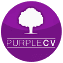Purple CV logo