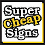 Super Cheap Signs logo