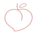 Thebadpeach logo