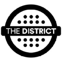 The District Padel logo