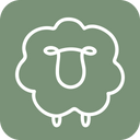 The Little Green Sheep logo